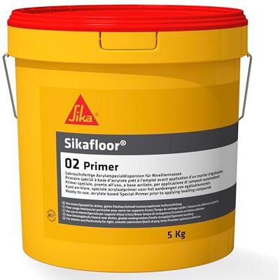 Sika Primer - Acrylische Grundierung für Nivellierung & Fliesenkleber - 5L Sika Primer - Acrylische Grundierung für Nivellierung & Fliesenkleber - 5L