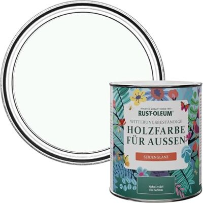 Rust-Oleum Holzfarbe Für Aussen, Wetterschutz, Seidenglanz, 750 ml, Mondstein Rust-Oleum Holzfarbe Für Aussen, Wetterschutz, Seidenglanz, 750 ml, Mondstein