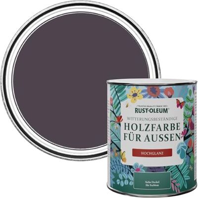 Rust-Oleum Gartenfarbe, schimmelresistent, hochglanz, 750 ml, Traubensaft Rust-Oleum Gartenfarbe, schimmelresistent, hochglanz, 750 ml, Traubensaft