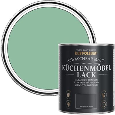 Rust-Oleum abwaschbare Küchenschrankfarbe in grün mit Matt Finish Wanderlust 750ML Rust-Oleum abwaschbare Küchenschrankfarbe in grün mit Matt Finish Wanderlust 750ML