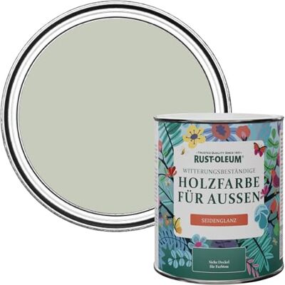 Rust-Oleum Holzfarbe Für Aussen, Wetterschutz, Seidenglanz, 750 ml, Buchsbaum Rust-Oleum Holzfarbe Für Aussen, Wetterschutz, Seidenglanz, 750 ml, Buchsbaum