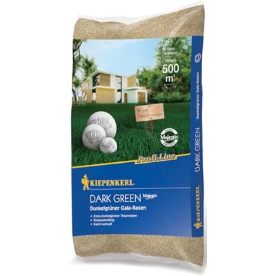 Kiepenkerl Profi-Line Dark Green Dunkelgrüner Gala-Rasensamen 665200 Besonders dunkelgrüne Ziergräser, Rasensaat schnellkeimend, Qualitätsrasen aus Spitzensorten, 10 kg Kiepenkerl Profi-Line Dark Green Dunkelgrüner Gala-Rasensamen 665200 Besonders dunkelgrüne Ziergräser, Rasensaat schnellkeimend, Qualitätsrasen aus Spitzensorten, 10 kg