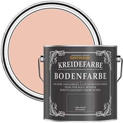 Rust-Oleum rosa strapazierfähige, kratzfeste Bodenfarbe für Holz und Beton Koralle 2,5 Litres Rust-Oleum rosa strapazierfähige, kratzfeste Bodenfarbe für Holz und Beton Koralle 2,5 Litres