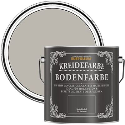 Rust-Oleum - Dunkelgrau Kratzfeste Fußbodenfarbe - Matt Rust-Oleum - Dunkelgrau Kratzfeste Fußbodenfarbe - Matt