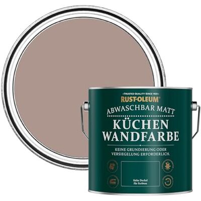 Rust-Oleum abwaschbare matte, geruchsarme rosa Küchenwandfarbe Zierkirsche 2,5 Litres Rust-Oleum abwaschbare matte, geruchsarme rosa Küchenwandfarbe Zierkirsche 2,5 Litres