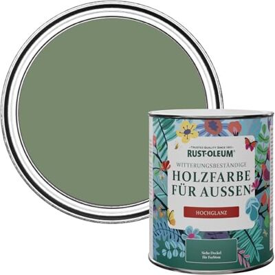 Rust-Oleum Gartenfarbe, schimmelresistent, hochglanz, 750 ml, Buchsbaum Rust-Oleum Gartenfarbe, schimmelresistent, hochglanz, 750 ml, Buchsbaum