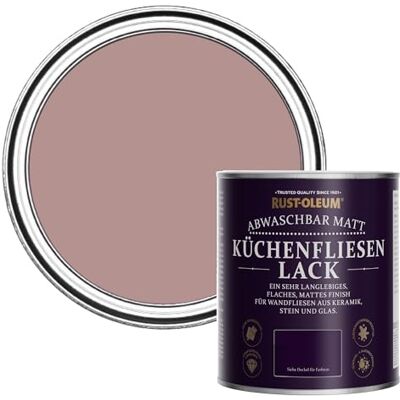 Rust-Oleum abwaschbare Küchenfliesenlack in rosa mit Matt Finish Herzenssache 750ML Rust-Oleum abwaschbare Küchenfliesenlack in rosa mit Matt Finish Herzenssache 750ML