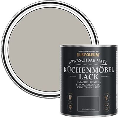 Rust-Oleum abwaschbare Küchenschrankfarbe in grau mit Matt Finish Gorthleckstein 750ML Rust-Oleum abwaschbare Küchenschrankfarbe in grau mit Matt Finish Gorthleckstein 750ML