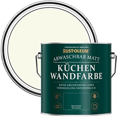 Rust-Oleum abwaschbare matte, geruchsarme hellgrün Küchenwandfarbe Apfelblüte 2,5 Litres Rust-Oleum abwaschbare matte, geruchsarme hellgrün Küchenwandfarbe Apfelblüte 2,5 Litres