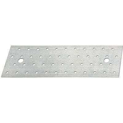 Alberts 820428 Lochplatte sendzimirverzinkt 240 x 80 x 2 mm 25er Set, Silber Alberts 820428 Lochplatte sendzimirverzinkt 240 x 80 x 2 mm 25er Set, Silber