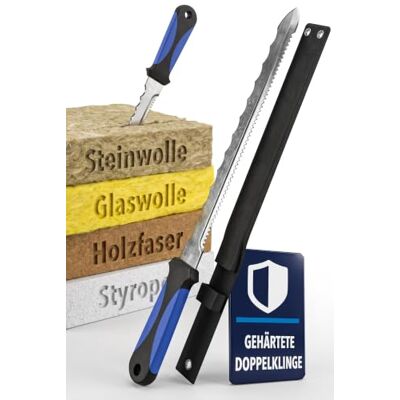 Reef Dämmstoffmesser 28 cm Wellenschliff Isoliermesser mit Nylonscheide 28 cm Wellenschliff schneidet Mineralwolle und Styropor in einem Zug, die Scheide liegt bei Reef Dämmstoffmesser 28 cm Wellenschliff Isoliermesser mit Nylonscheide 28 cm Wellenschliff schneidet Mineralwolle und Styropor in einem Zug, die Scheide liegt bei