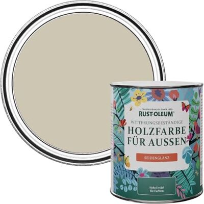 Rust-Oleum Holzfarbe Für Aussen, Wetterschutz, Seidenglanz, 750 ml, Dämmerung Rust-Oleum Holzfarbe Für Aussen, Wetterschutz, Seidenglanz, 750 ml, Dämmerung