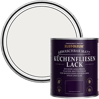 Rust-Oleum abwaschbare Küchenfliesenlack in lila mit Matt Finish Fleur 750ML Rust-Oleum abwaschbare Küchenfliesenlack in lila mit Matt Finish Fleur 750ML