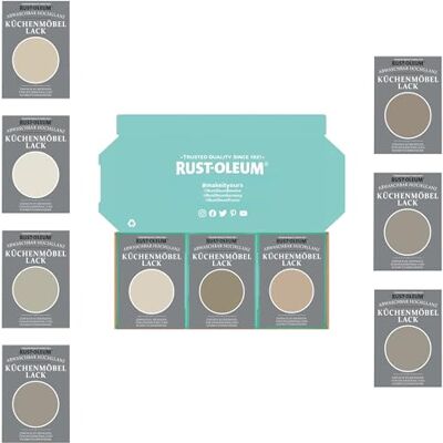 Rust-Oleum Küchenschränke Testerbox Ruhige Neutraltöne Hochglanz Rust-Oleum Küchenschränke Testerbox Ruhige Neutraltöne Hochglanz
