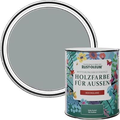 Rust-Oleum Gartenfarbe, schimmelresistent, hochglanz, 750 ml, Anthrazit Medium Rust-Oleum Gartenfarbe, schimmelresistent, hochglanz, 750 ml, Anthrazit Medium