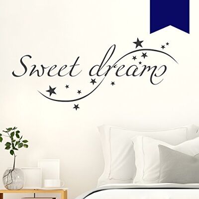 WANDKINGS Wandtattoo Sweet Dreams 50 x 22 cm dunkelblau erhältlich in 33 Farben WANDKINGS Wandtattoo Sweet Dreams 50 x 22 cm dunkelblau erhältlich in 33 Farben