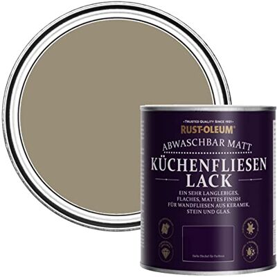 Rust-Oleum abwaschbare Küchenfliesenlack in braun mit Matt Finish Kaffee Deluxe 750ML Rust-Oleum abwaschbare Küchenfliesenlack in braun mit Matt Finish Kaffee Deluxe 750ML