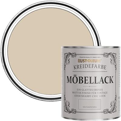Rust-Oleum Shabby Chic hellbraun Vintage Kreidefarbe für Möbel, wasserbasiert, geruchsarm Warmer Ton 750ML Rust-Oleum Shabby Chic hellbraun Vintage Kreidefarbe für Möbel, wasserbasiert, geruchsarm Warmer Ton 750ML
