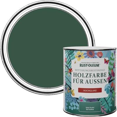 Rust-Oleum Gartenfarbe, schimmelresistent, hochglanz, 750 ml, Kiefernwald Rust-Oleum Gartenfarbe, schimmelresistent, hochglanz, 750 ml, Kiefernwald