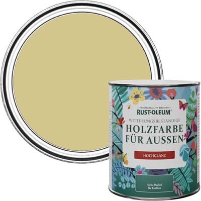 Rust-Oleum Gartenfarbe, schimmelresistent, hochglanz, 750 ml, Wasabi Rust-Oleum Gartenfarbe, schimmelresistent, hochglanz, 750 ml, Wasabi