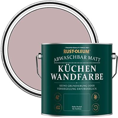 Rust-Oleum abwaschbare matte, geruchsarme rosa Küchenwandfarbe Sanftes Licht 2,5 Litres Rust-Oleum abwaschbare matte, geruchsarme rosa Küchenwandfarbe Sanftes Licht 2,5 Litres