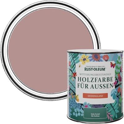 Rust-Oleum Holzfarbe Für Aussen, Wetterschutz, Seidenglanz, 750 ml, Herzenssache Rust-Oleum Holzfarbe Für Aussen, Wetterschutz, Seidenglanz, 750 ml, Herzenssache