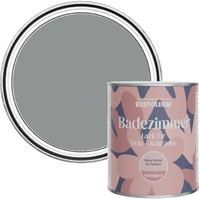 Rust-Oleum Grey Moisture Resistant Bathroom Wood and Cabinet Paint in Satin Finish Anthracite 750ml Rust-Oleum Grey Moisture Resistant Bathroom Wood and Cabinet Paint in Satin Finish Anthracite 750ml