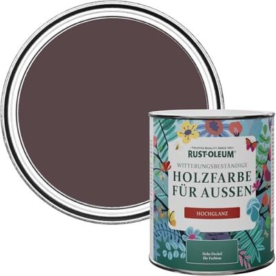 Rust-Oleum Gartenfarbe, schimmelresistent, hochglanz, 750 ml, Mulberrystraße Rust-Oleum Gartenfarbe, schimmelresistent, hochglanz, 750 ml, Mulberrystraße