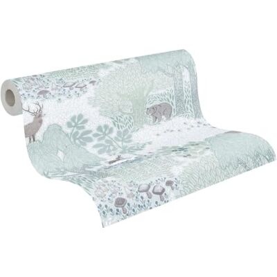 A.S. Creation Baby & Kids Tapete - Wald Muster 771331 A.S. Creation Baby & Kids Tapete - Wald Muster 771331