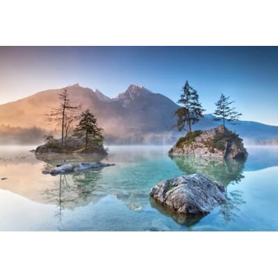 A.S. Création Fototapete Bergsee 3,75 m x 2,50 m WALLLOVE Tapete mit Landschaft in Blau, Grau inkl. Kleister DD129570 A.S. Création Fototapete Bergsee 3,75 m x 2,50 m WALLLOVE Tapete mit Landschaft in Blau, Grau inkl. Kleister DD129570