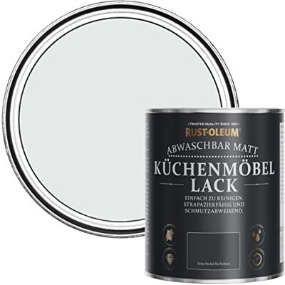Rust-Oleum abwaschbare Küchenschrankfarbe in hellgrau mit Matt Finish Monaconebel 750ML Rust-Oleum abwaschbare Küchenschrankfarbe in hellgrau mit Matt Finish Monaconebel 750ML