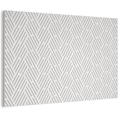 MuchoWow © Akustikbilder 120x80 cm Wall Art Decoration Bilder für die Wand Akustikfilz Deko Schallpaneel Wohnzimmer Akustik Schalldämmung Bild Grafisch Muster Modern Streifen MuchoWow © Akustikbilder 120x80 cm Wall Art Decoration Bilder für die Wand Akustikfilz Deko Schallpaneel Wohnzimmer Akustik Schalldämmung Bild Grafisch Muster Modern Streifen