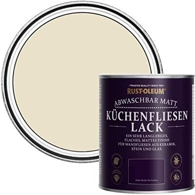 Rust-Oleum abwaschbare Küchenfliesenlack in beige mit Matt Finish Longsands Strand 750ML Rust-Oleum abwaschbare Küchenfliesenlack in beige mit Matt Finish Longsands Strand 750ML