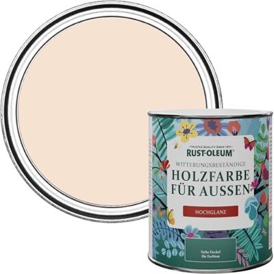 Rust-Oleum Gartenfarbe, schimmelresistent, hochglanz, 750 ml, Melrose Rust-Oleum Gartenfarbe, schimmelresistent, hochglanz, 750 ml, Melrose