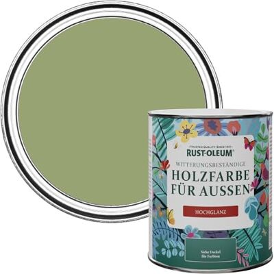 Rust-Oleum Gartenfarbe, schimmelresistent, hochglanz, 750 ml, Laubgrün Rust-Oleum Gartenfarbe, schimmelresistent, hochglanz, 750 ml, Laubgrün
