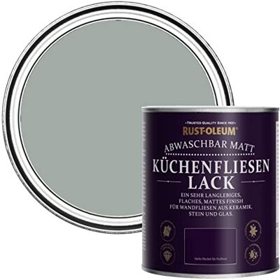 Rust-Oleum abwaschbare Küchenfliesenlack in grau mit Matt Finish Urban Grau 750ML Rust-Oleum abwaschbare Küchenfliesenlack in grau mit Matt Finish Urban Grau 750ML