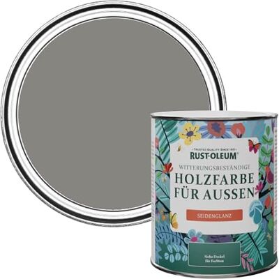 Rust-Oleum Holzfarbe Für Aussen, Wetterschutz, Seidenglanz, 750 ml, Apfelblüte Rust-Oleum Holzfarbe Für Aussen, Wetterschutz, Seidenglanz, 750 ml, Apfelblüte