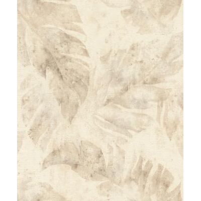 Rasch Vliestapete Blattmuster Florale Vinyl-Tapete in Beige für ein natürliches Wohnambiente Robust und Abwaschbar 10,05 m x 0,53 m Rasch Vliestapete Blattmuster Florale Vinyl-Tapete in Beige für ein natürliches Wohnambiente Robust und Abwaschbar 10,05 m x 0,53 m