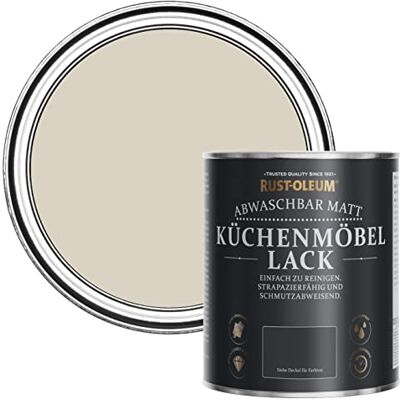 Rust-Oleum abwaschbare Küchenschrankfarbe in beige mit Matt Finish Jute 750ML Rust-Oleum abwaschbare Küchenschrankfarbe in beige mit Matt Finish Jute 750ML
