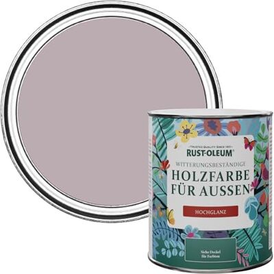 Rust-Oleum Gartenfarbe, schimmelresistent, hochglanz, 750 ml, Flieder Wein Rust-Oleum Gartenfarbe, schimmelresistent, hochglanz, 750 ml, Flieder Wein