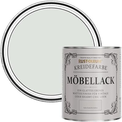 Rust-Oleum Shabby Chic hellgrau Vintage Kreidefarbe für Möbel, wasserbasiert, geruchsarm Bibliothek Grau 750ML Rust-Oleum Shabby Chic hellgrau Vintage Kreidefarbe für Möbel, wasserbasiert, geruchsarm Bibliothek Grau 750ML