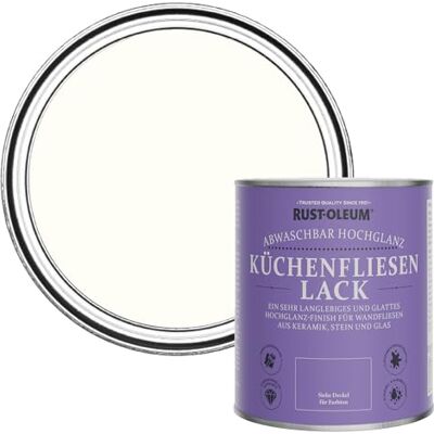 Rust-Oleum Wasserabweisender Küchenfliesenlack in hochglänzendem Finish Sweet Nothing 750ml Rust-Oleum Wasserabweisender Küchenfliesenlack in hochglänzendem Finish Sweet Nothing 750ml