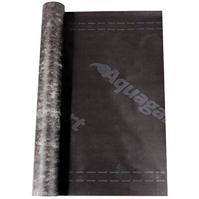 Aquagart Hochwertige diffusionsoffene Unterspannbahn von I 75m² Schalungsbahn schwarz 130g/m² 1,5m breit SD-Wert: 0,02m I Dachfolie wasserdicht & atmungsaktiv I Dachbahn Dachpappe Dachunterspannbahn Aquagart Hochwertige diffusionsoffene Unterspannbahn von I 75m² Schalungsbahn schwarz 130g/m² 1,5m breit SD-Wert: 0,02m I Dachfolie wasserdicht & atmungsaktiv I Dachbahn Dachpappe Dachunterspannbahn