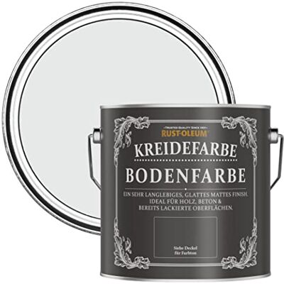 Rust-Oleum grau strapazierfähige, kratzfeste Bodenfarbe für Holz und Beton Monaconebel 2,5 Litres Rust-Oleum grau strapazierfähige, kratzfeste Bodenfarbe für Holz und Beton Monaconebel 2,5 Litres