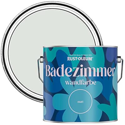 Rust-Oleum grau feuchtigkeitsresistente Badezimmerwandfarbe Matt Finish Bibliothek Grau 2,5 litres Rust-Oleum grau feuchtigkeitsresistente Badezimmerwandfarbe Matt Finish Bibliothek Grau 2,5 litres