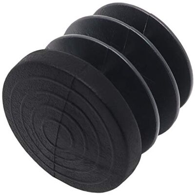 Adsamm ® / 32 x Lamellenstopfen/Schwarz/ø 21-23 mm/Rund/Möbelgleiter für Stahlrohrstühle/Endkappen für Rund-Rohre Adsamm ® / 32 x Lamellenstopfen/Schwarz/ø 21-23 mm/Rund/Möbelgleiter für Stahlrohrstühle/Endkappen für Rund-Rohre