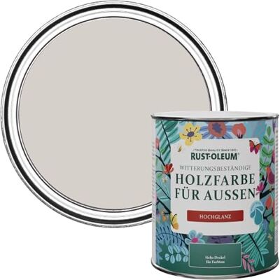 Rust-Oleum Gartenfarbe, schimmelresistent, hochglanz, 750 ml, Babushka Rust-Oleum Gartenfarbe, schimmelresistent, hochglanz, 750 ml, Babushka