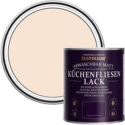 Rust-Oleum abwaschbare Küchenfliesenlack in hellrosa mit Matt Finish Melrose 750ML Rust-Oleum abwaschbare Küchenfliesenlack in hellrosa mit Matt Finish Melrose 750ML