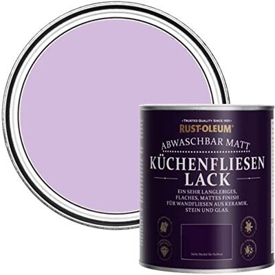 Rust-Oleum abwaschbare Küchenfliesenlack in lila mit Matt Finish Macaron 750ML Rust-Oleum abwaschbare Küchenfliesenlack in lila mit Matt Finish Macaron 750ML