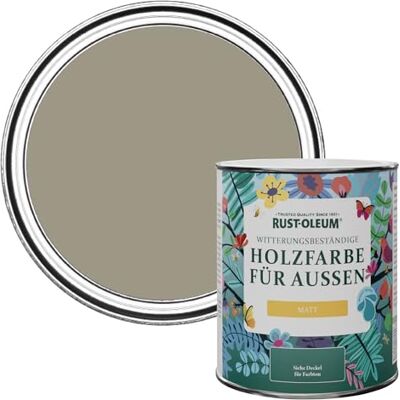 Rust-Oleum Gartenfarbe, schimmelresistent, Matt, 750 ml, Verwurzelt Rust-Oleum Gartenfarbe, schimmelresistent, Matt, 750 ml, Verwurzelt